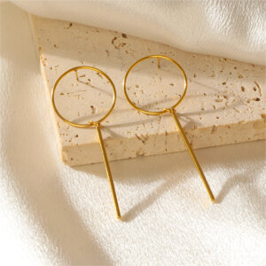 Stylish Versatile Minimalist Dainty Earrings in Geometric Shapes and Designs