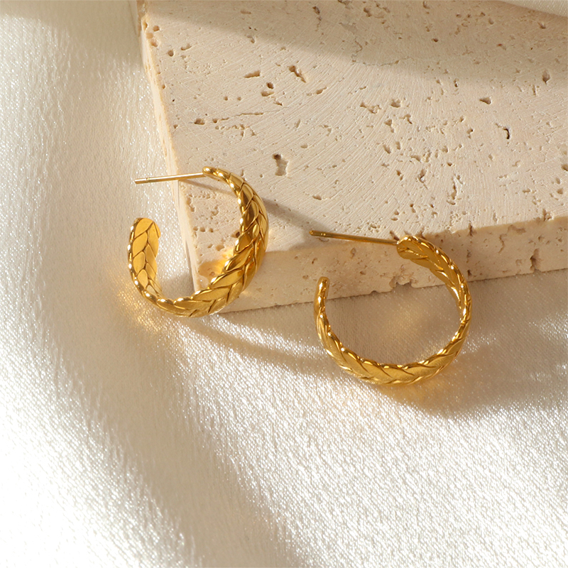 Classic and Modern Ladies Gold Hoop Earrings Collection