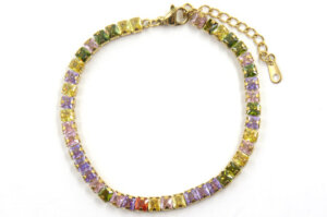 Justop Fashion Jewelry | Zircon Tennis Bracelets: A Summer-Ready Fusion of Sparkle and Style