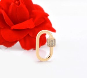 Justop Fashion Jewelry | Carabiner Ring Clasp: The Modular Revolution in Jewelry Design