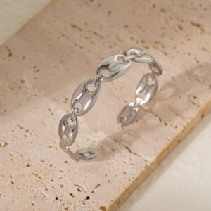 Statement Modern Geometric Stainless Steel Bracelets Collection