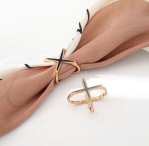 Justop Fashion Jewelry | Fall Is Coming – Time to Bring Back the Scarf Clip Trend
