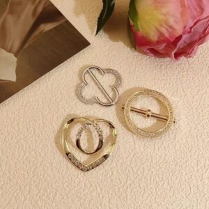 Justop Fashion Jewelry | Fall Is Coming – Time to Bring Back the Scarf Clip Trend