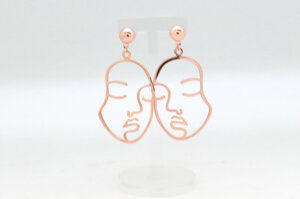 Justop Fashion Jewelry | Unseen Yet Revealing: The Artistic Allure of Abstract Face Jewelry