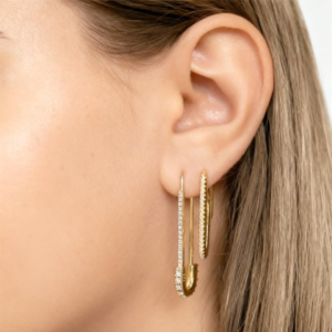 Justop Fashion Jewelry | Discover the Bold Elegance of Safety Pin Earrings for Modern Style