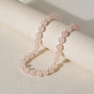 Timeless Beauty Natural Stone Beaded Necklace With Symbolic Meaning