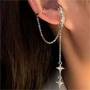 Justop Fashion Jewelry | Discover The Beauty Of Connected Chain Earrings In Modern Ear Styling