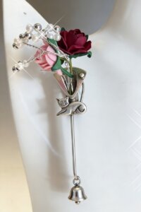 Justop Fashion Jewelry | Flower Holder Brooch: Where Jewelry Meets Living Nature