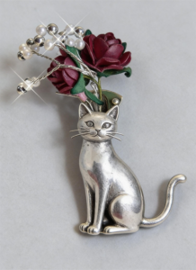 Justop Fashion Jewelry | Flower Holder Brooch: Where Jewelry Meets Living Nature