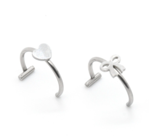 Anillo de labio sin perforación una alternativa elegante al piercing