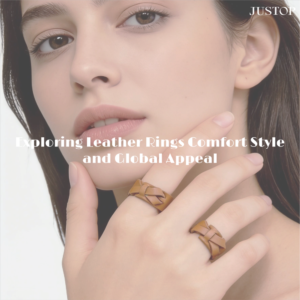Explorando los anillos de cuero comodidad estilo y atractivo global