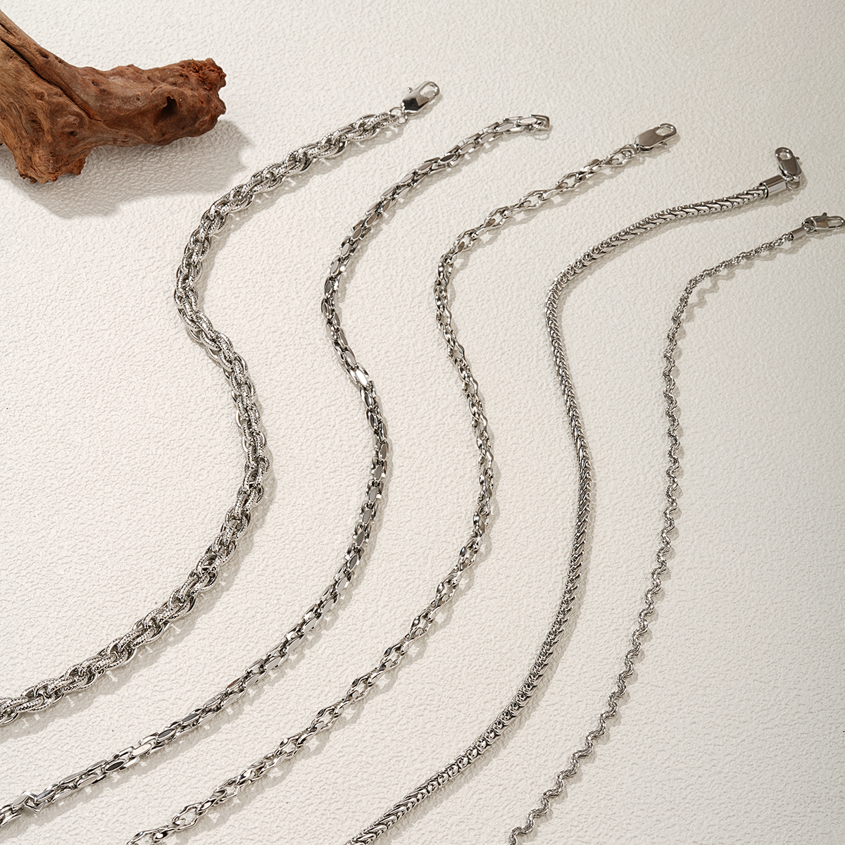 Justop Fashion Jewelry | Statement Unisex Stainless Steel Chain Necklace Collection Statement Unisex Stainless Steel Chain Necklace Collection