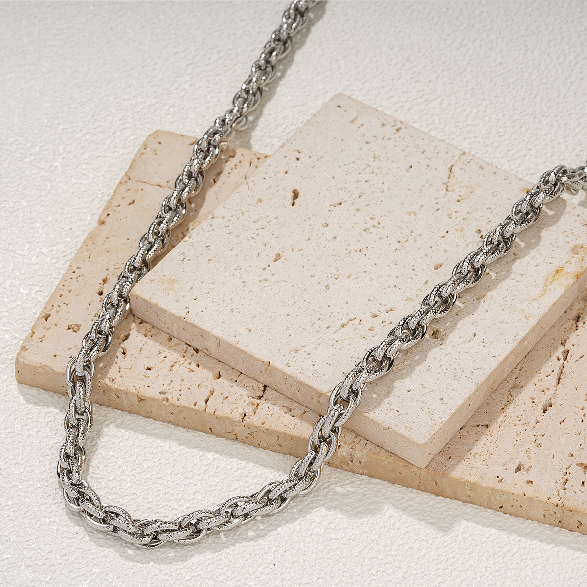 Statement Unisex Stainless Steel Chain Necklace Collection