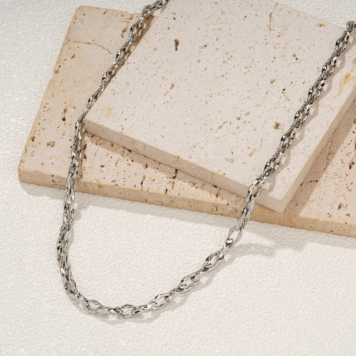Statement Unisex Stainless Steel Chain Necklace Collection