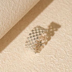 Justop Fashion Jewelry | Modern Geometric Stainless Steel Silver Plated Rings Collection Modern Geometric Stainless Steel Silver Plated Rings Collection