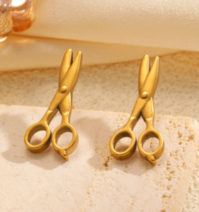 Justop Fashion Jewelry | Pendientes de Tijera: Donde la Creatividad se Encuentra con el Estilo Simbólico 
