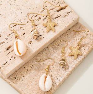 Justop Fashion Jewelry | Comment choisir les boucles d’oreilles coquillage parfaites pour l’été