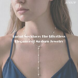 Justop Fashion Jewelry | Collier Lariat : l’élégance fluide du bijou moderne