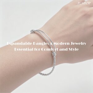 Justop Fashion Jewelry | سوار قابل للتمدد: قطعة مجوهرات عصرية تجمع بين الراحة والأناقة