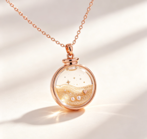 Justop Fashion Jewelry | قلادة الشاكر: التكنولوجيا وراء مجوهرات السوائل العائمة