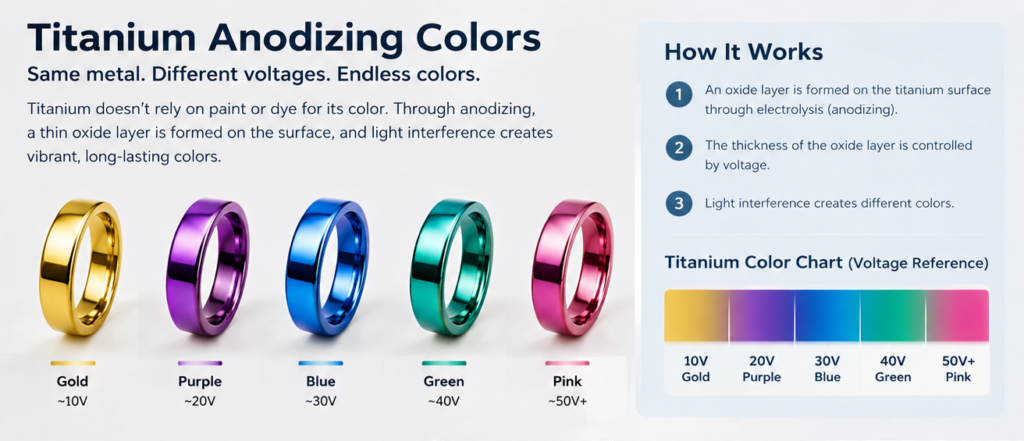Justop Fashion Jewelry | Contact Titanium Jewelry