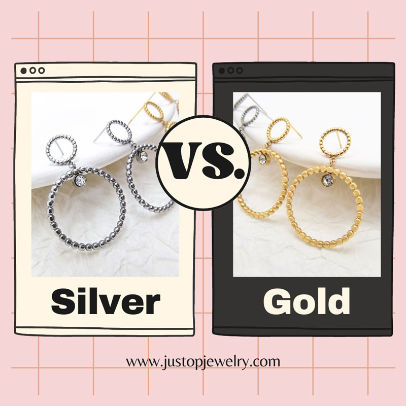 Justop Fashion Jewelry | Silver or Gold Jewellery: Choosing What's Best for You