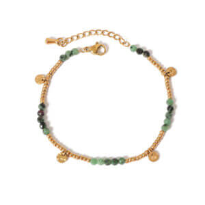 Ruby Zoisite Bracelet