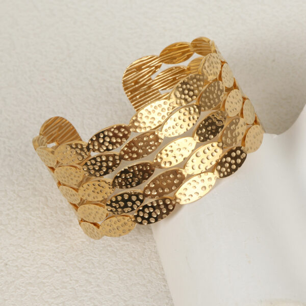 Hammered Cuff Bangle