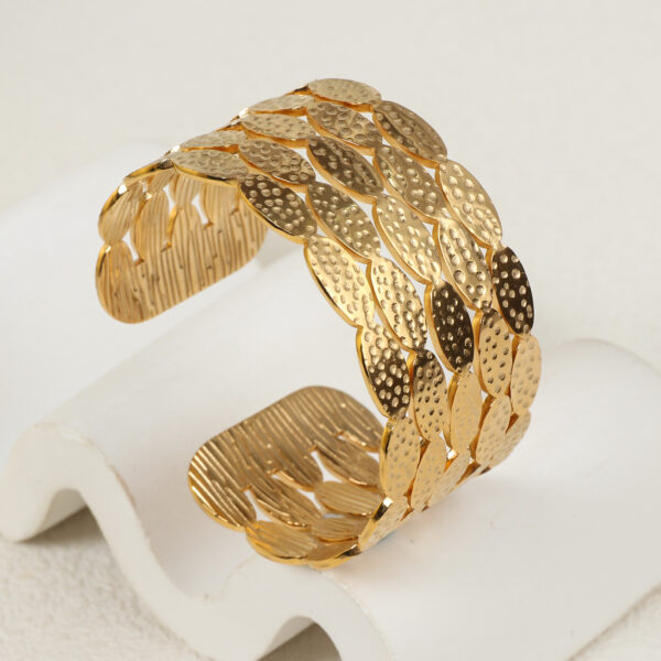 Hammered Cuff Bangle