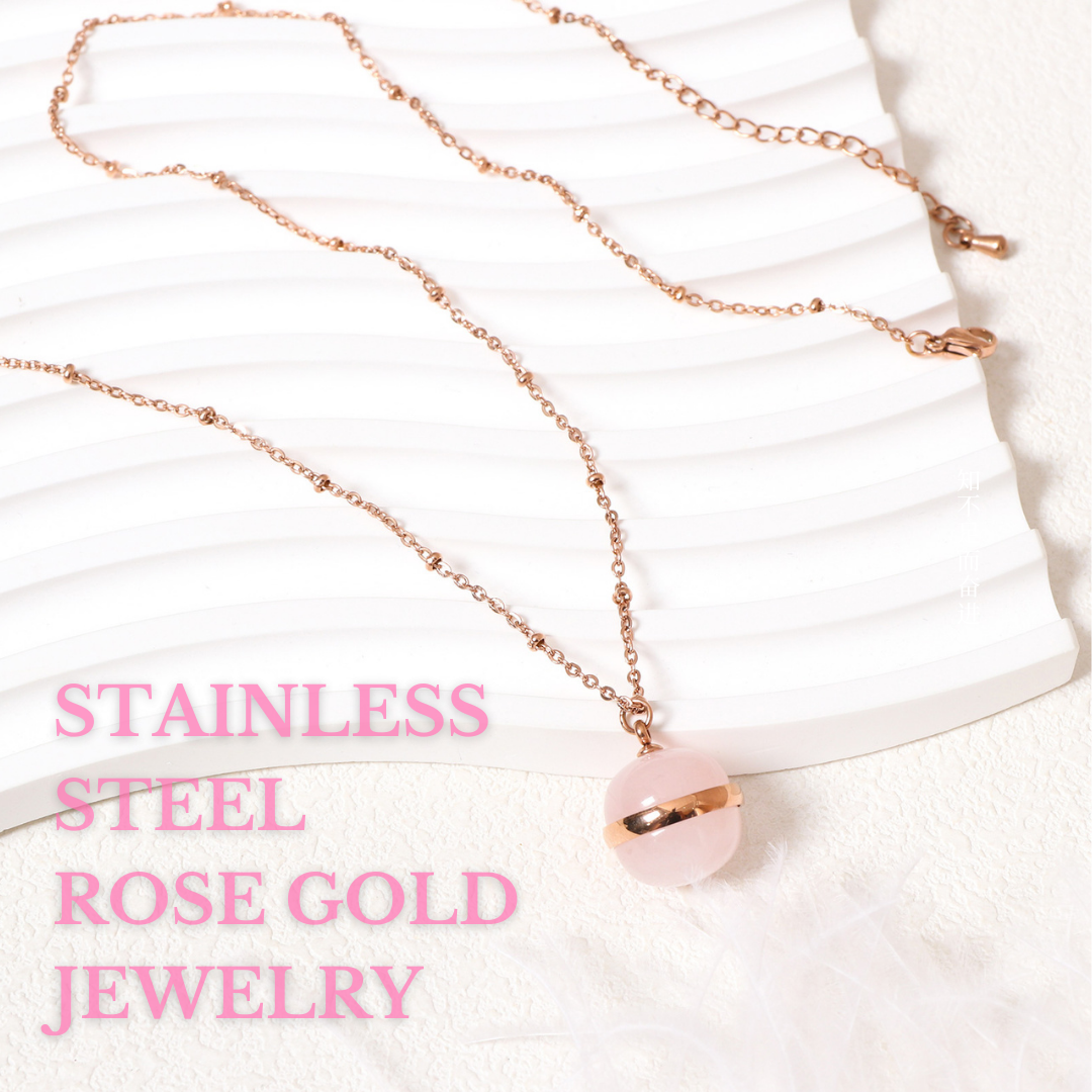 Exploring the Rise of Stainless Steel Rose Gold Jewelry in Global Markets