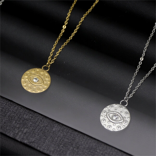 Modern Stainless Steel Pendant Necklaces for Fashion Enthusiasts