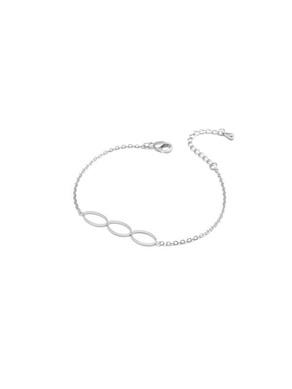 Minimalist Adjustable Infinity Bracelet with Meaningful Symbolism