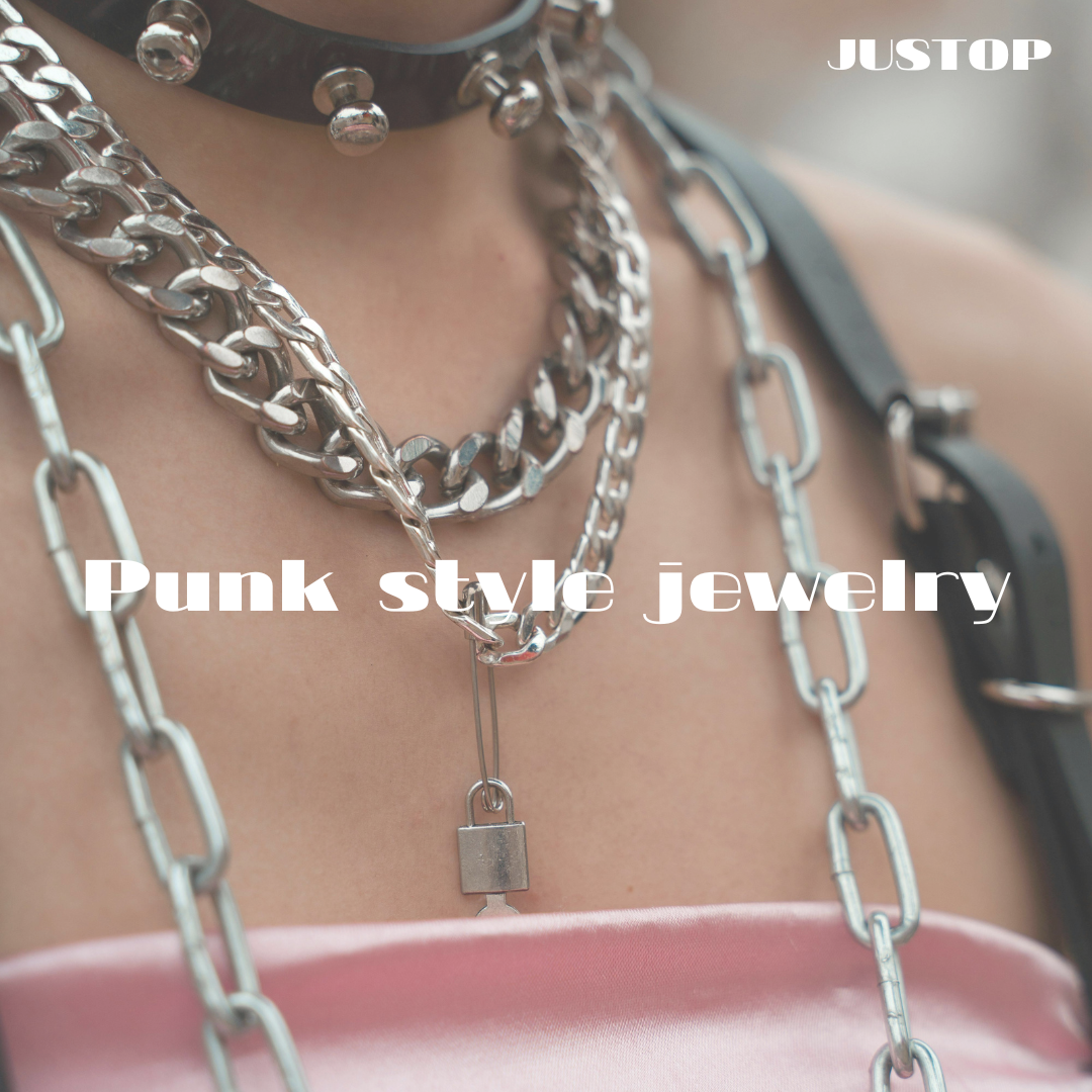 Justop Fashion Jewelry | Bold and Rebellious Punk Style Jewelry for a Unique Statement