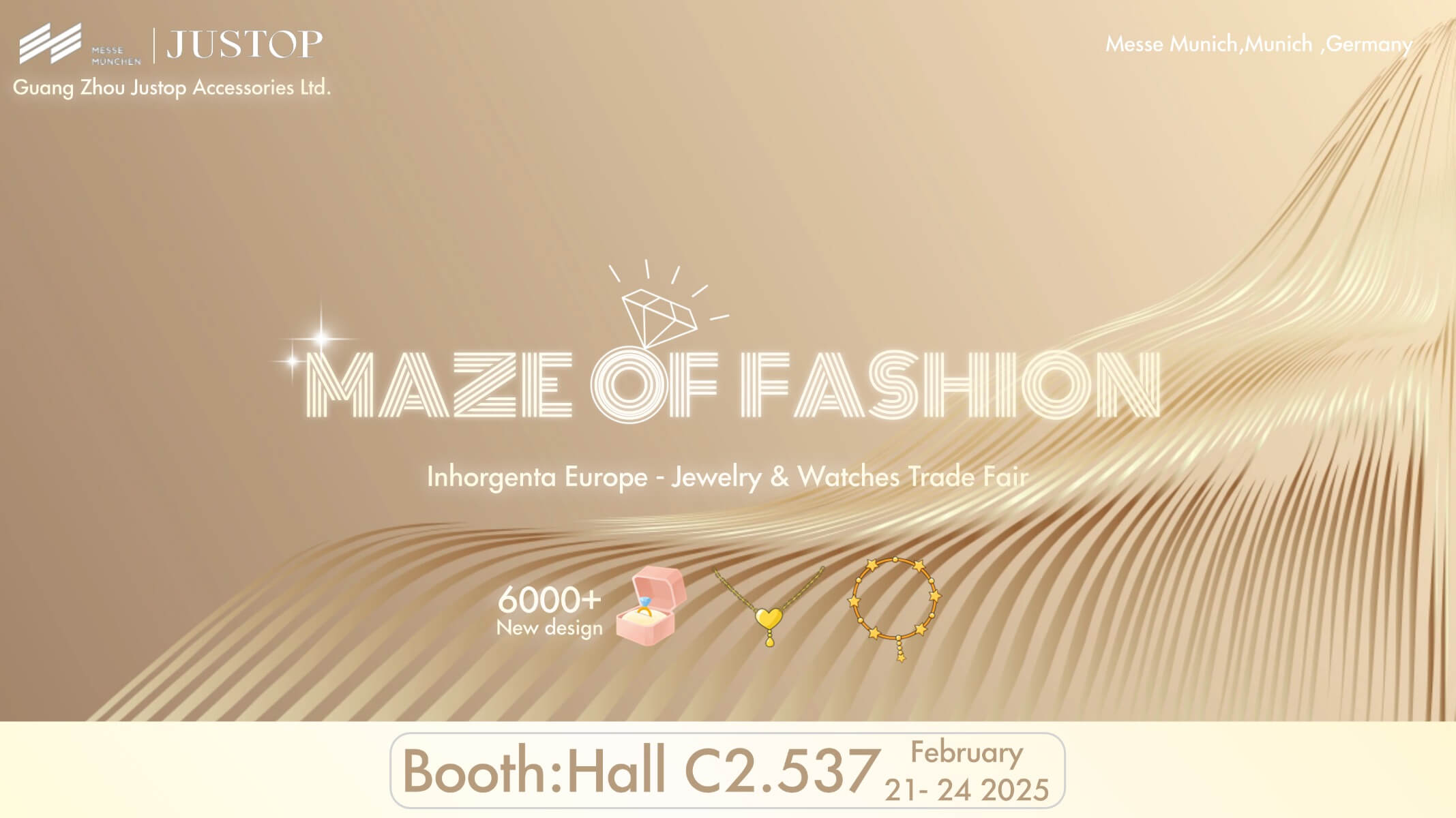 Justop Fashion Jewelry | Inhorgenta Munich 2025: A Premier Event for the Jewelry and Watch Industry