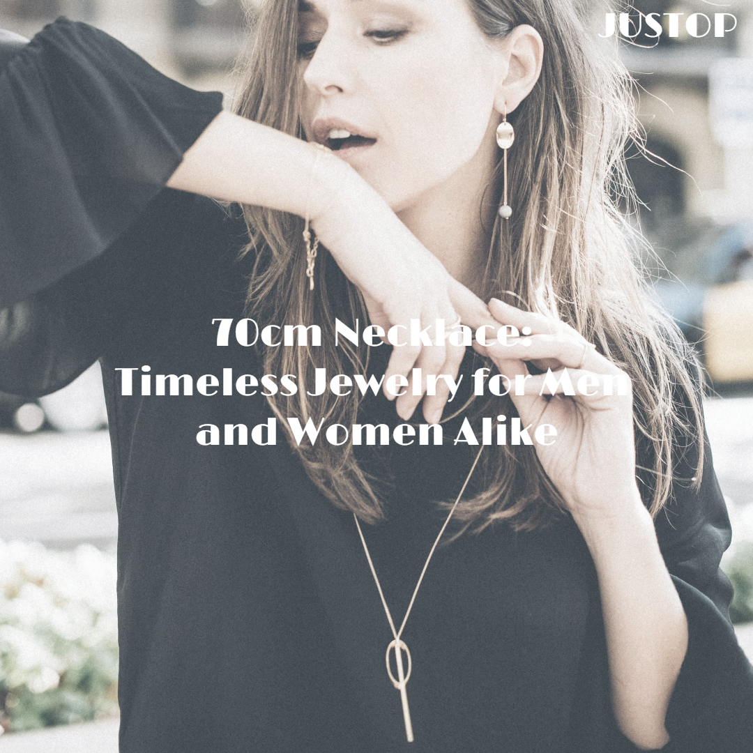 Justop Fashion Jewelry | 70cm Necklace: Timeless Jewelry for Men and Women Alike