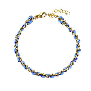 Boho Chic Colorful Handmade Braided 18K Gold Plated Bracelets