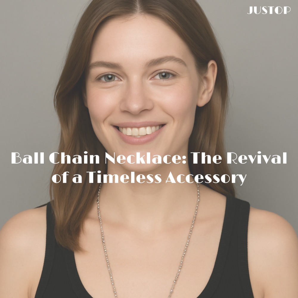 Justop Fashion Jewelry | Ball Chain Necklace: The Revival of a Timeless Accessory