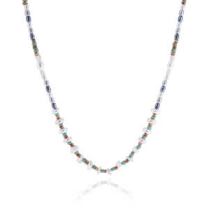 Handmade Irregular Pearl Necklace for Summer and Beach Style