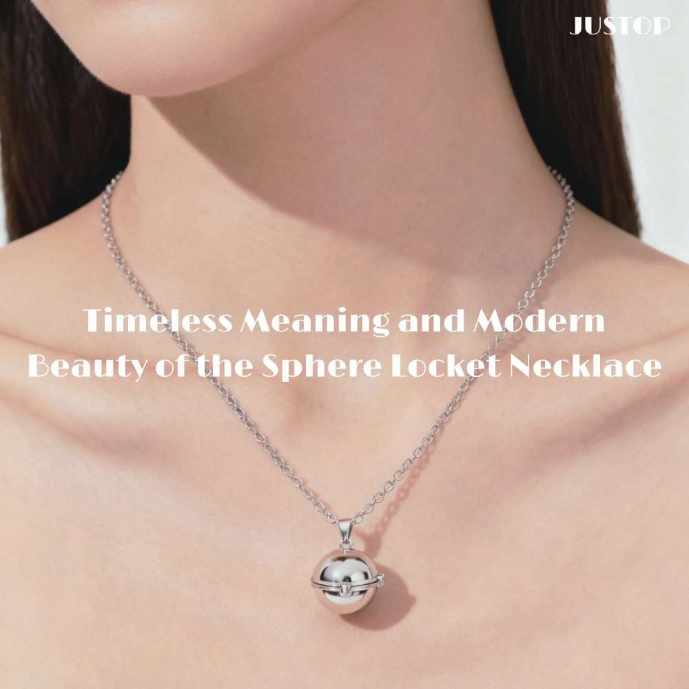 Justop Fashion Jewelry | Timeless Meaning and Modern Beauty of the Sphere Locket Necklace Justop Fashion Jewelry | Timeless Meaning and Modern Beauty of the Sphere Locket Necklace