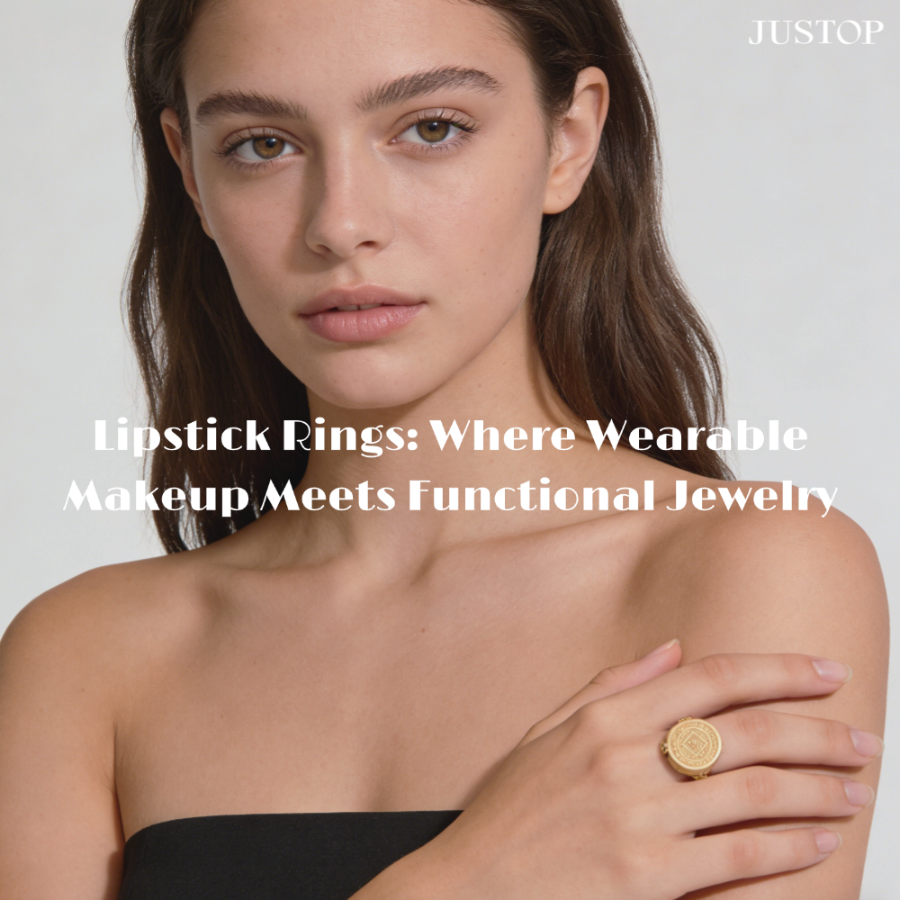Justop Fashion Jewelry | Lipstick Rings: Where Wearable Makeup Meets Functional Jewelry