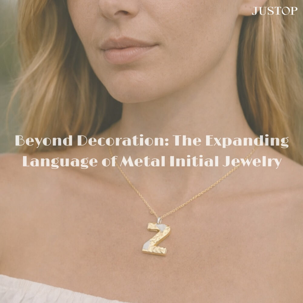 Beyond Decoration: The Expanding Language of Metal Initial Jewelry