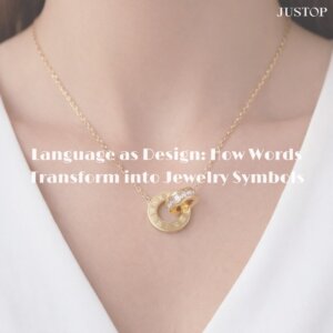 Justop Fashion Jewelry | Language as Design: How Words Transform into Jewelry Symbols Justop Fashion Jewelry | Language as Design: How Words Transform into Jewelry Symbols