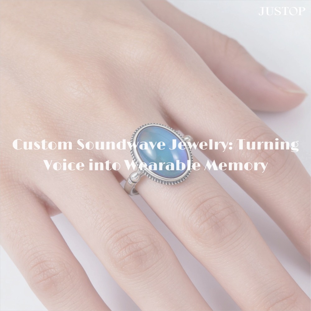 Custom Soundwave Jewelry: Turning Voice into Wearable Memory