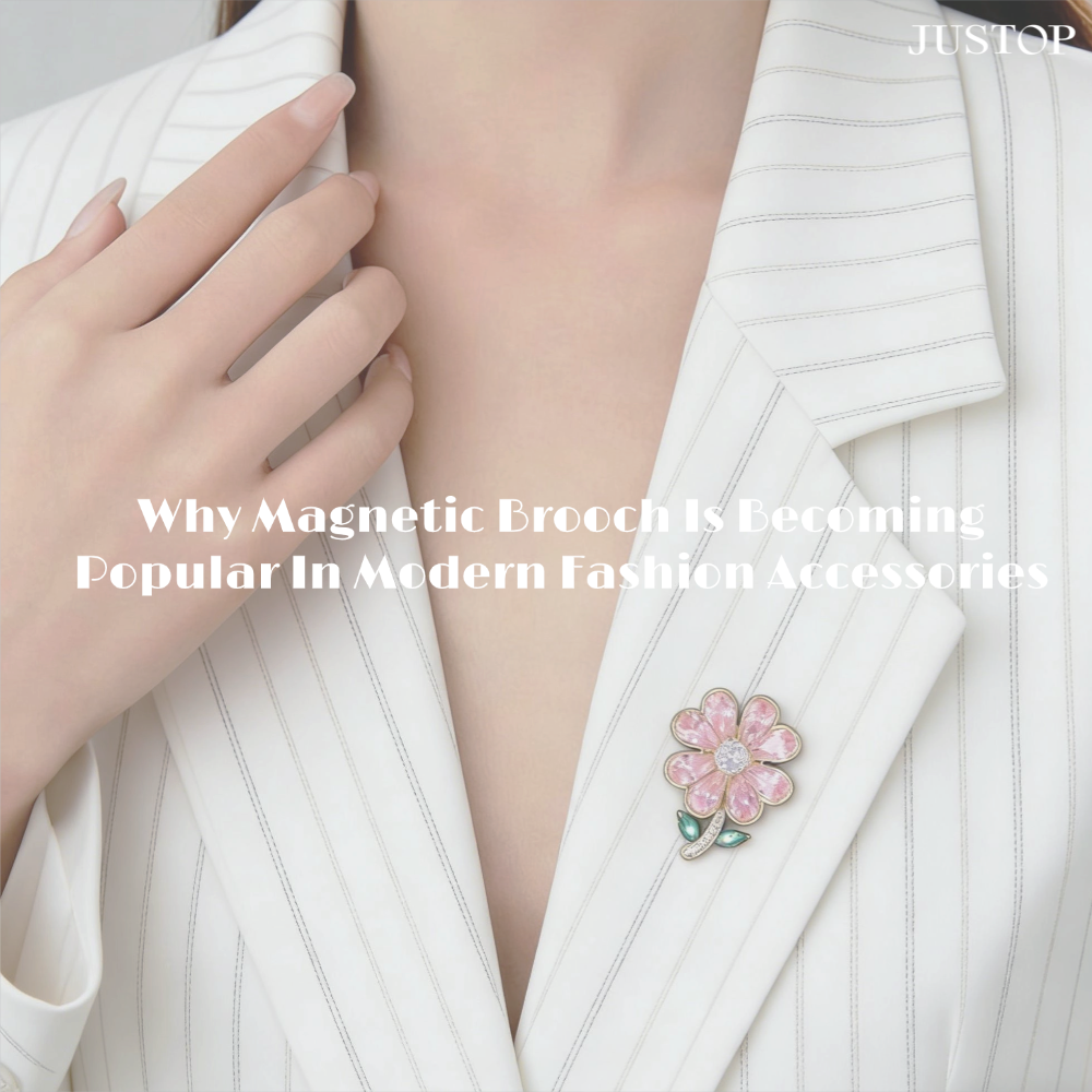 Why Magnetic Brooch Is Becoming Popular In Modern Fashion Accessories