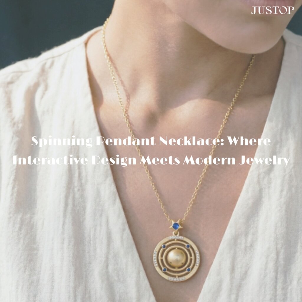 Justop Fashion Jewelry | Spinning Pendant Necklace: Where Interactive Design Meets Modern Jewelry Spinning Pendant Necklace: Where Interactive Design Meets Modern Jewelry