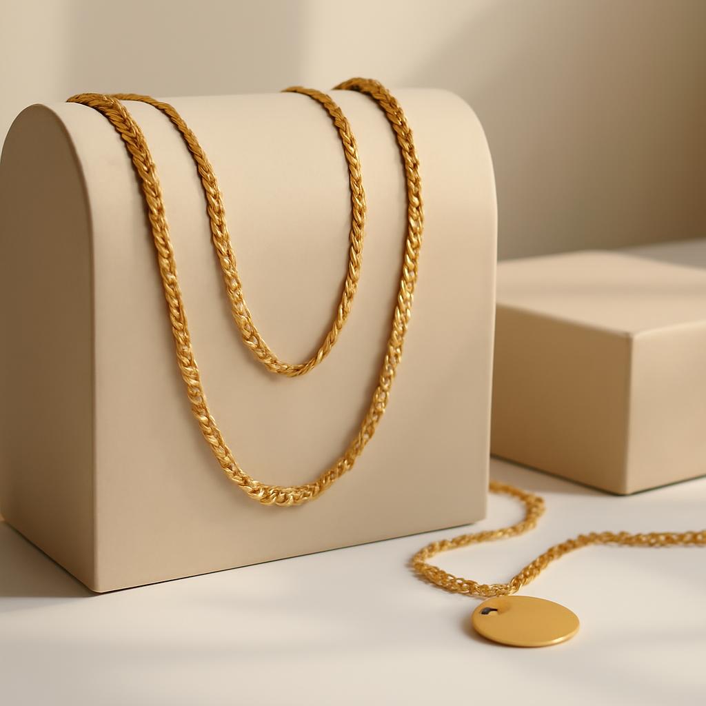 Justop Fashion Jewelry | The Allure of 18k Gold Plated Necklaces: Quality, Style, and Wholesale Opportunities