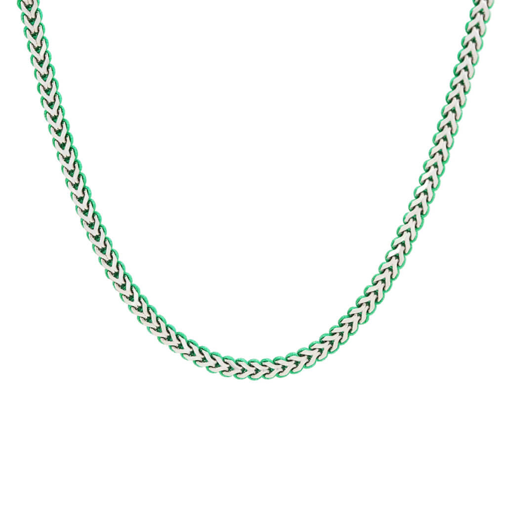 Justop Fashion Jewelry | Vibrant Multicolor Necklace Braided Chain Summer Style Trendy Look