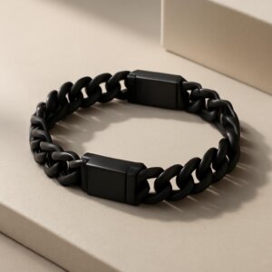 Justop Fashion Jewelry | Elevate Your Style: The Unmatched Appeal of Men’s Black Stainless Steel Bracelets