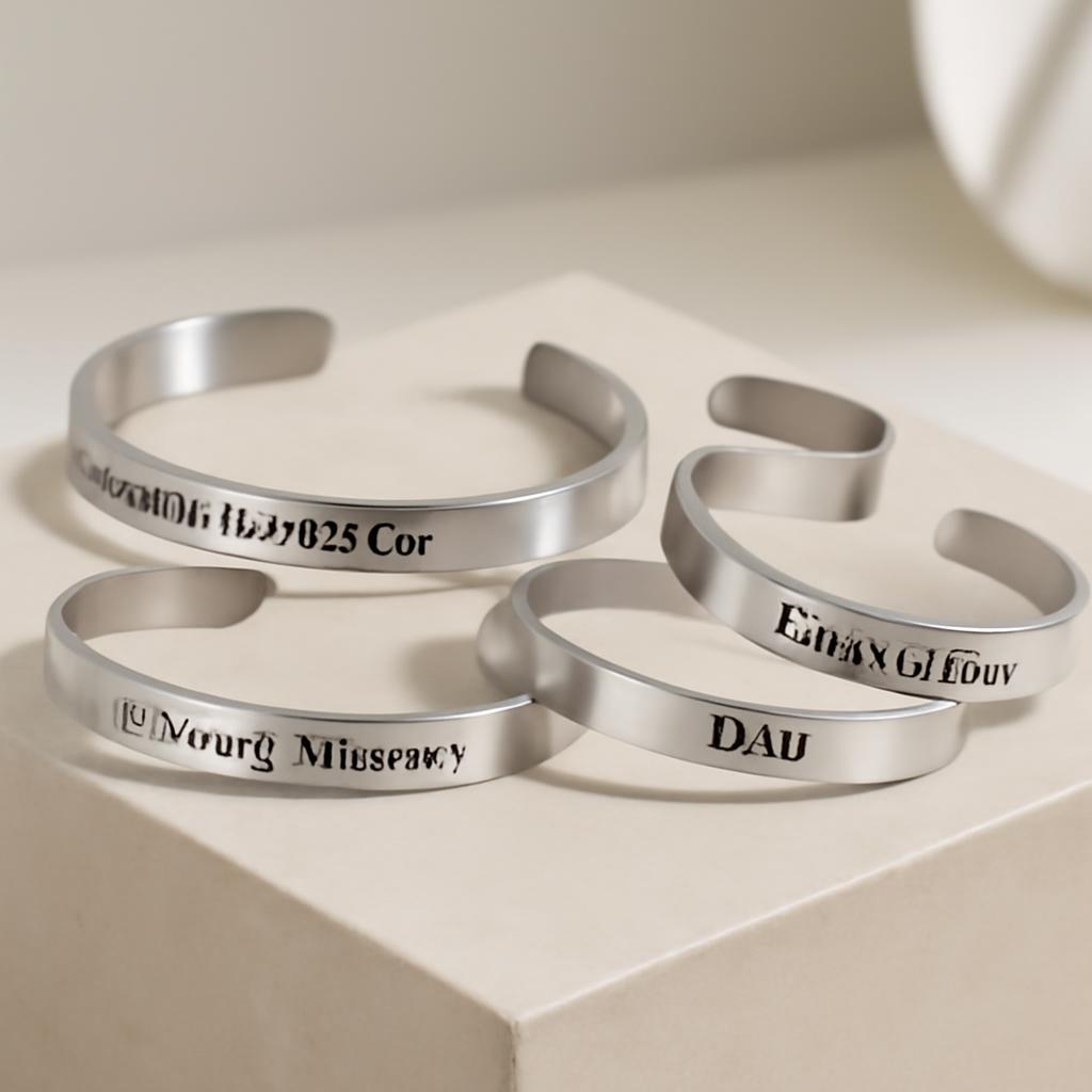Justop Fashion Jewelry | Commemorate with Stainless Steel Memorial Bracelets: Customizable Solutions for Every Need Commemorate with Stainless Steel Memorial Bracelets: Customizable Solutions for Every Need