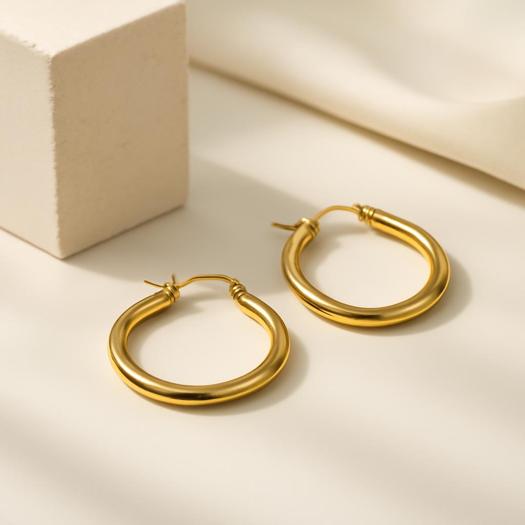 Justop Fashion Jewelry | Why Stainless Steel Gold Hoop Earrings Are the Bestselling Choice for Modern Consumers